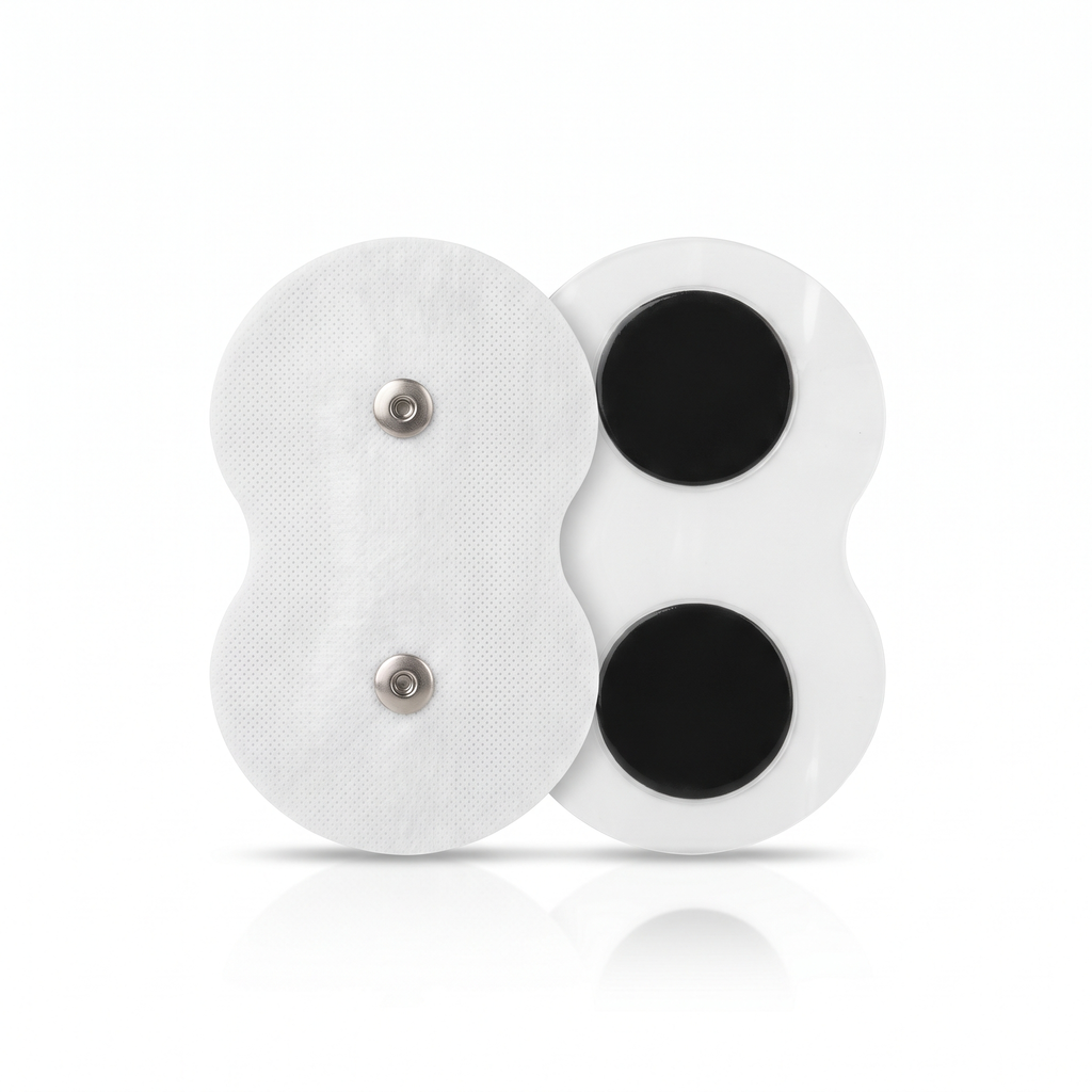 Hush adhesive patches — front and back