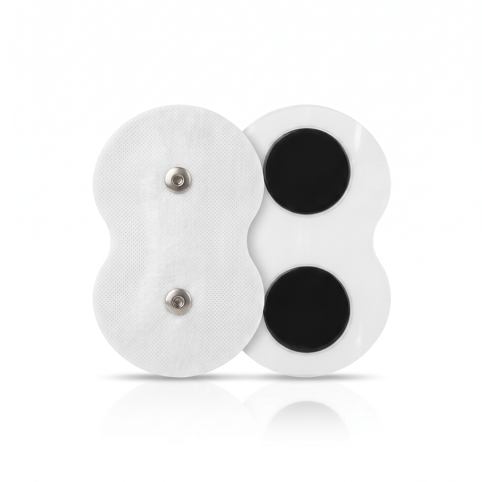 Hush adhesive patches — front and back