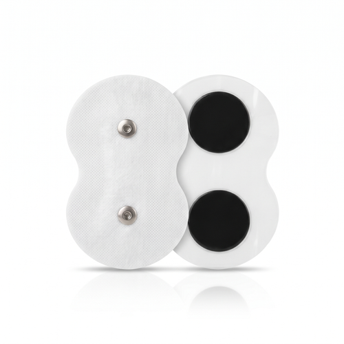 Hush adhesive patches — front and back