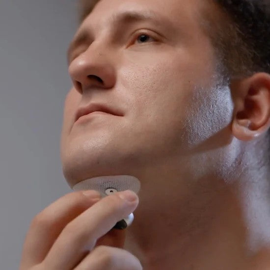Step 2 — click the device onto the patch